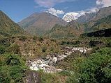506 Looking Towards Nilgiri South From Near Tatopani